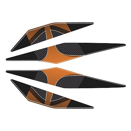 Adesivo Ninja 400 2019/20 Compatível Carenagem Resinado