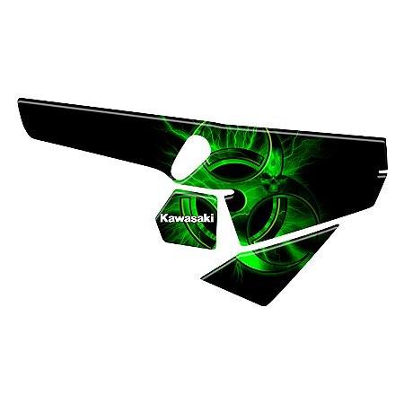 Adesivo Ninja 400 2019/20 Compatível Escapamento Resinado
