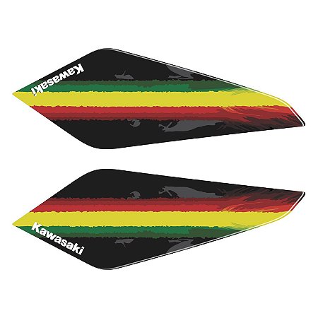 Adesivo Ninja 400 2019/20 Compatível Lateral Resinado