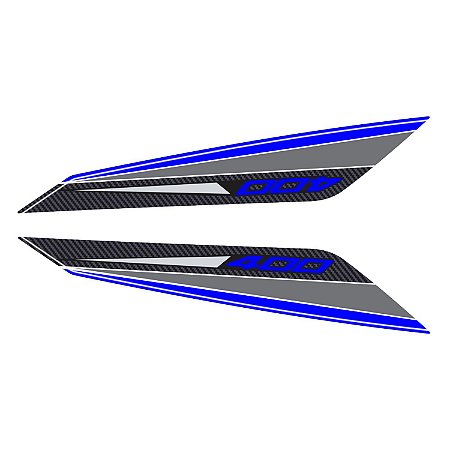 Adesivo Ninja 400 2019/20 Compatível Lateral Rabeta Resinado