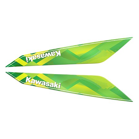Adesivo Ninja 400 2019/20 Compatível Lateral Rabeta Resinado