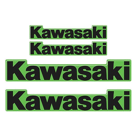 Adesivo Ninja 400 2019-2020 Logo Emblema Resinado