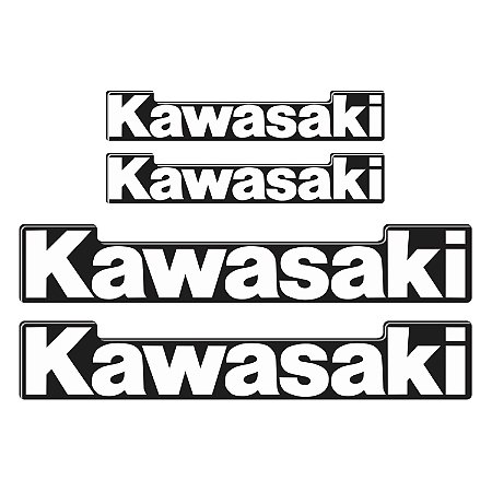 Adesivo Ninja 400 2019-2020 Compatível Logo Emblema Resinado
