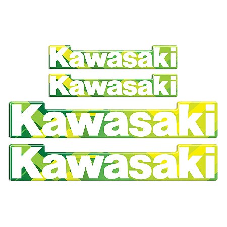 Adesivo Ninja 400 2019-2020 Compatível Logo Emblema Resinado