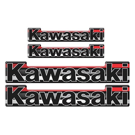 Adesivo Ninja 400 2019-2020 Compatível Logo Emblema Resinado