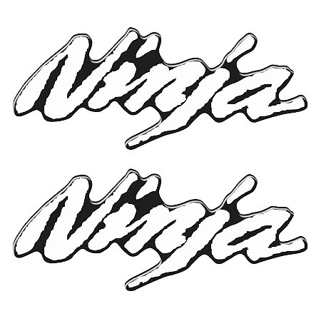 Adesivo Ninja 400 2019/20 Compatível Logo Resinado