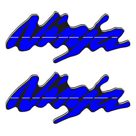 Adesivo Ninja 400 2019/20 Compatível Logo Resinado