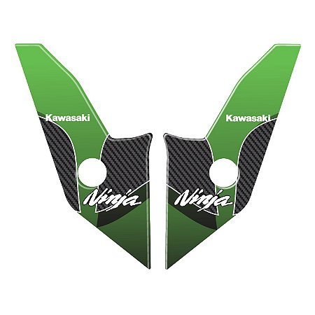 Adesivo Ninja 400 2019/20 Compatível Paralama Resinado