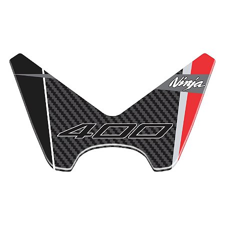 Adesivo Ninja 400 2019 - 2020 Compatível Rabeta Resinado