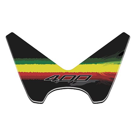 Adesivo Ninja 400 2019 - 2020 Compatível Rabeta Resinado