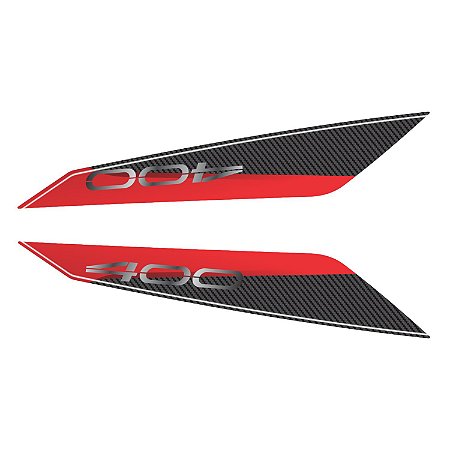 Adesivo Z-400 2020 Compatível Lateral Rabeta  Resinado