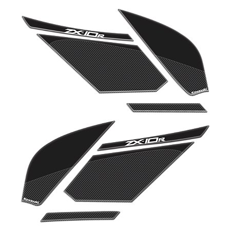 Adesivo Zx 10r 2020 Compatível Lateral Resina
