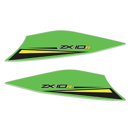 Adesivo Zx 10r 2020 Compatível Lateral Traseira  Resinado