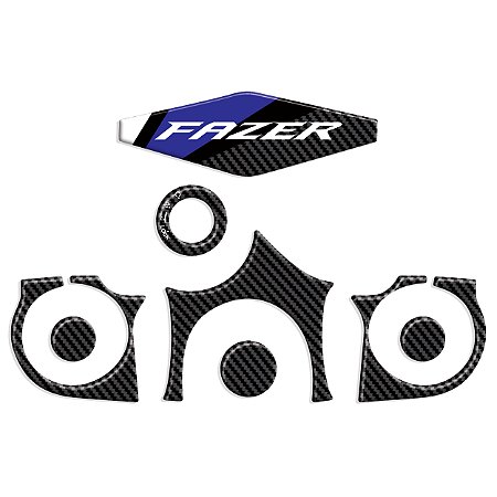 Adesivo Fz25 2017 à 2020 Compatível Kit Mesa Resinado