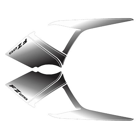 Adesivo Fz25 2017 à 2020 Compatível Lateral Traseira Resinado