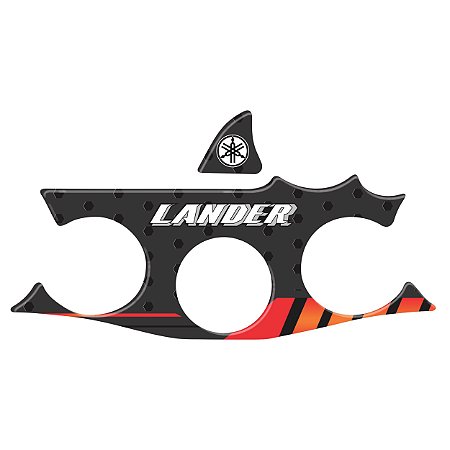 Adesivo XTZ Lander 2020 Compatível Mesa Resinado