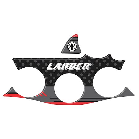 Adesivo XTZ Lander 2020 Compatível Mesa Resinado