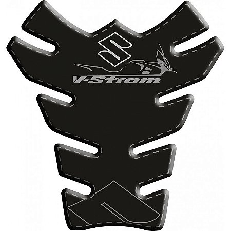Adesivo V-Strom Compatível Tank Pad Frontal Resinado
