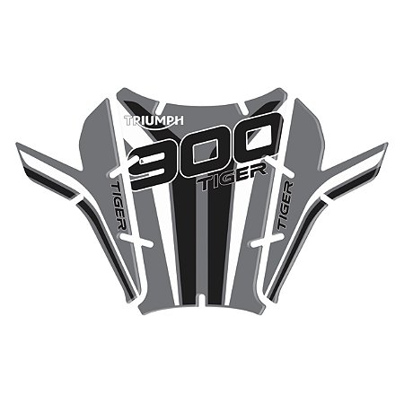 Adesivo Tiger 900 Rally 2020/21 Frontal Resinado