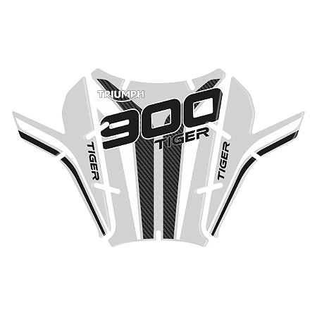 Adesivo Tiger 900 Rally 2020/21 Frontal Resinado