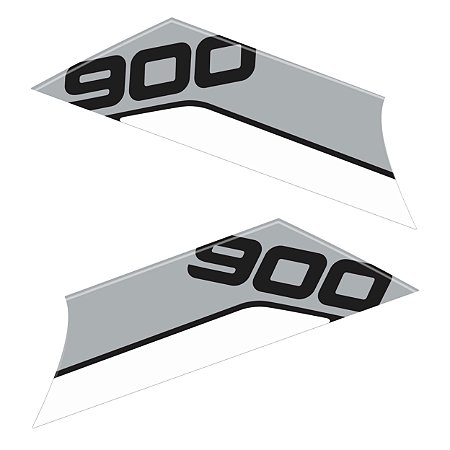 Adesivo Tiger 900 Rally 2020/21 Lateral Resinado