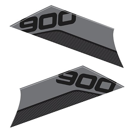 Adesivo Tiger 900 Rally 2020/21 Lateral Resinado