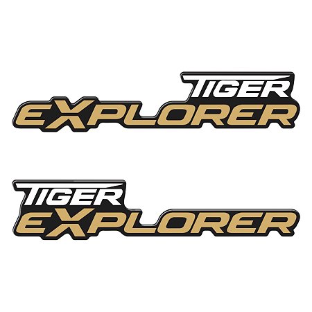 Adesivo Para Tiger Explorer Lateral Resinado