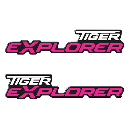 Adesivo Para Tiger Explorer Lateral Resinado