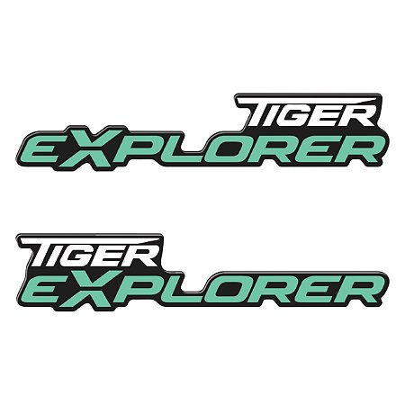 Adesivo Para Tiger Explorer Lateral Resinado