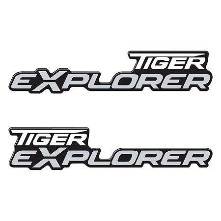 Adesivo Para Tiger Explorer Lateral Resinado