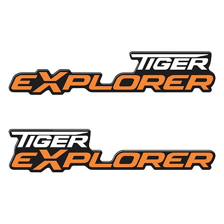 Adesivo Para Tiger Explorer Lateral Resinado