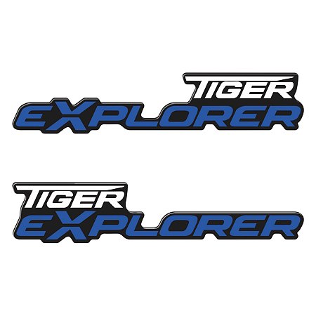 Adesivo Para Tiger Explorer Lateral Resinado