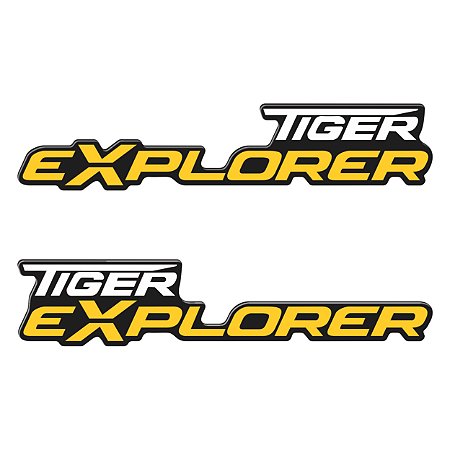Adesivo Para Tiger Explorer Lateral Resinado
