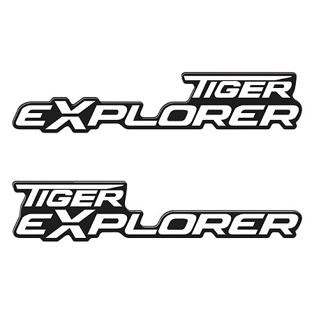 Adesivo Para Tiger Explorer Lateral Resinado
