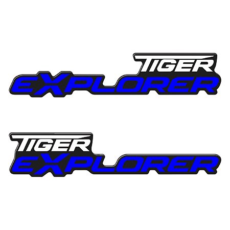 Adesivo Para Tiger Explorer Lateral Resinado