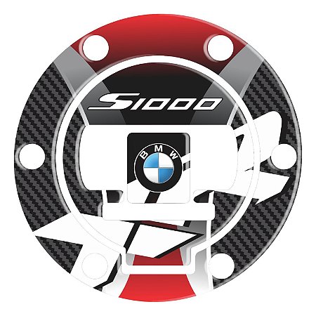 Adesivo S1000 XR 2017/18 Compatível Bocal Resinado