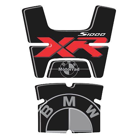 Adesivo S1000 XR 2017/18 Tank Pad Frontal Resinado