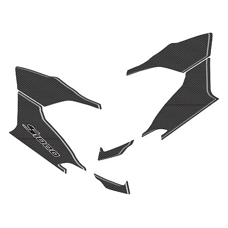 Adesivo S1000 XR 2017/18 Compatível Farol Resinado