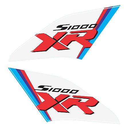 Adesivo S1000 XR 2017/18 Compatível Lateral Resinado