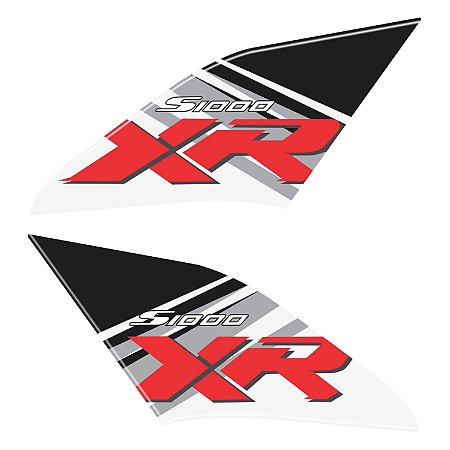 Adesivo S1000 XR 2017/18 Compatível Lateral Resinado