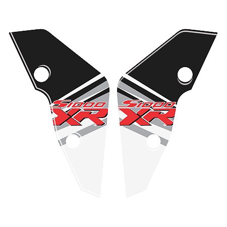 Adesivo S1000 XR 2017/18 Compatível Paralama Resinado