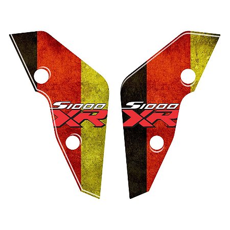 Adesivo S1000 XR 2017/18 Compatível Paralama Resinado