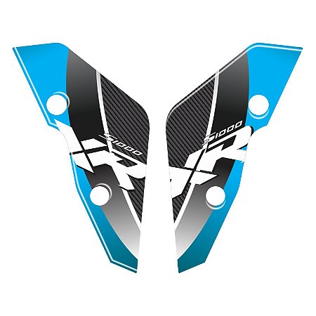 Adesivo S1000 XR 2017/18 Compatível Paralama Resinado