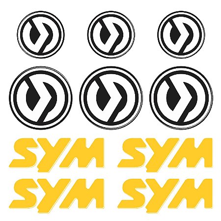 Adesivo Protetor Citycom 300i Emblema Resinado