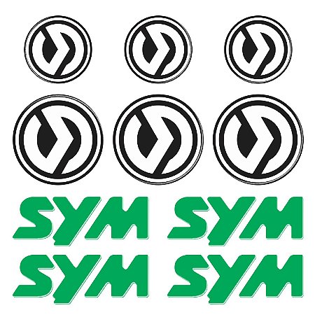 Adesivo Protetor Citycom 300i Emblema Resinado