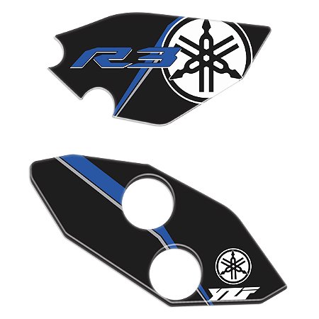 Adesivo Yzf R3 2016 à 2020 Para Pedaleira Resinado