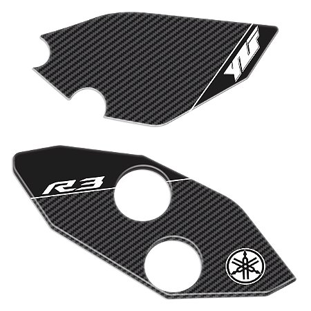 Adesivo Yzf R3 2016 à 2020 Para Pedaleira Resinado