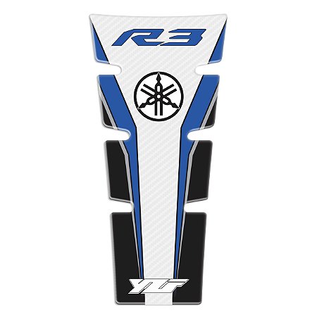 Adesivo Yzf R3 2016 à 2020 Para Frontal Resinado