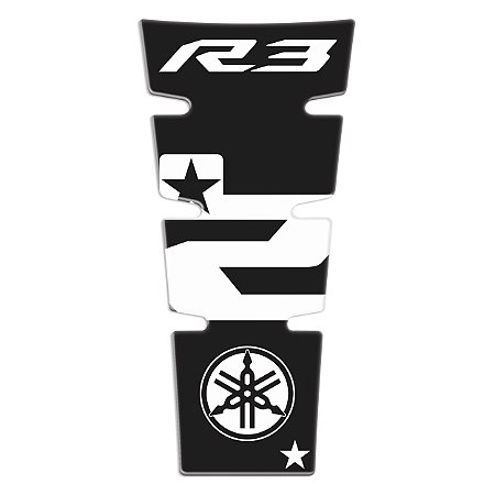 Adesivo Yzf R3 2016 à 2020 Para Frontal Resinado