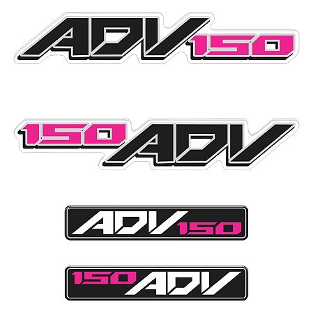 Adesivo Emblema Compatível X-adv 150 2019 à 2021 Resinado